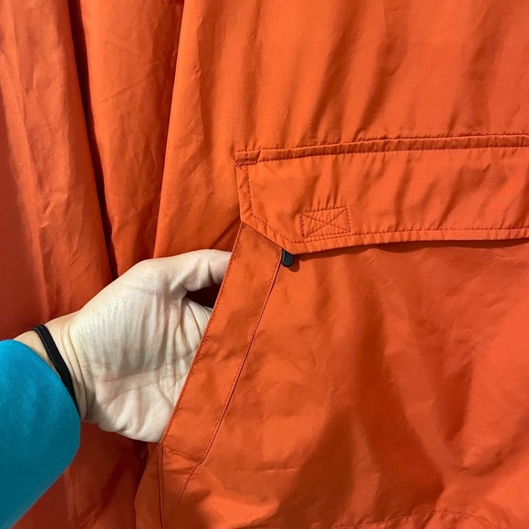 CHROME- Mens Buckman Packable Anorak Mecca Orange size small - Picture 4 of 7